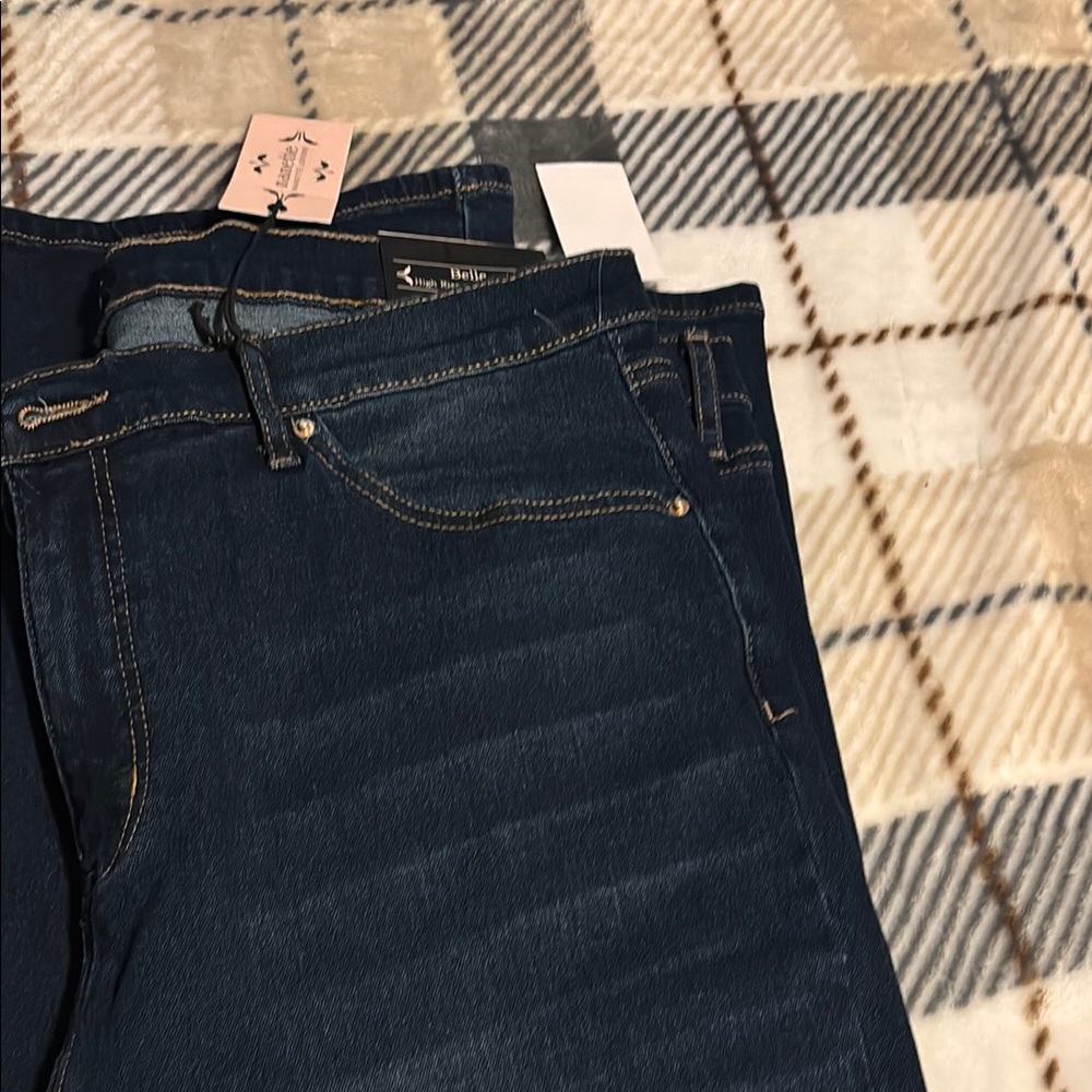 Dark Blue Denim Jeans